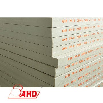 Thickness 5mm PP Sheet Density 0.91g/cm3