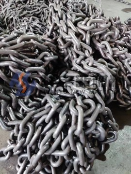 Welded Oval Chain for Cement Kilns