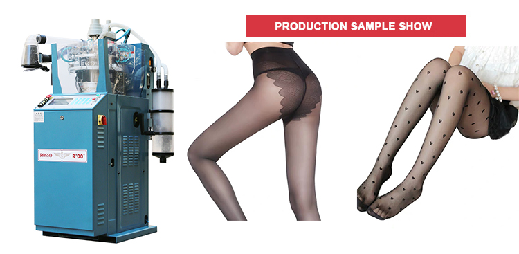 ROSSO-40E7 computerized silk socks stocking machine jacquard pantyhose knitting machine