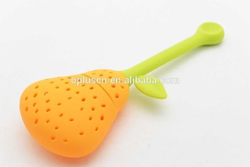 SILICONE PEAR SHAPE TEA INFUSER