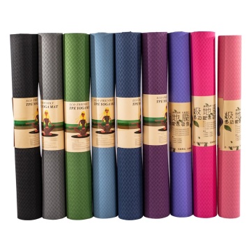 fashionable Queen size tpe work out mat indoor