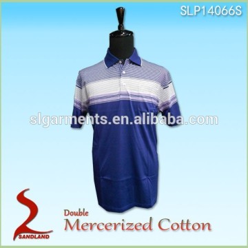 High quality double mercerized polo shirt