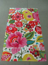 microfiber suede towel print