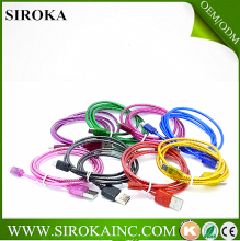 Top quality perfume usb data cable designer perfume usb data cable for Samsung with one free sample