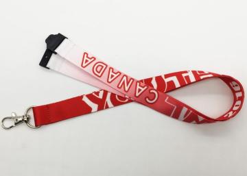 Customized Any Design Polyester Lanyards