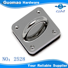 Chrome decorative bags hardwre for the bags strap