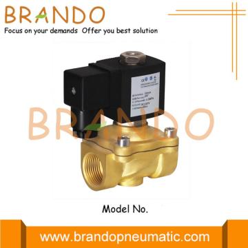 1/2 &quot;Coal Gas Brass Solenoid Valve 24VDC 220VAC