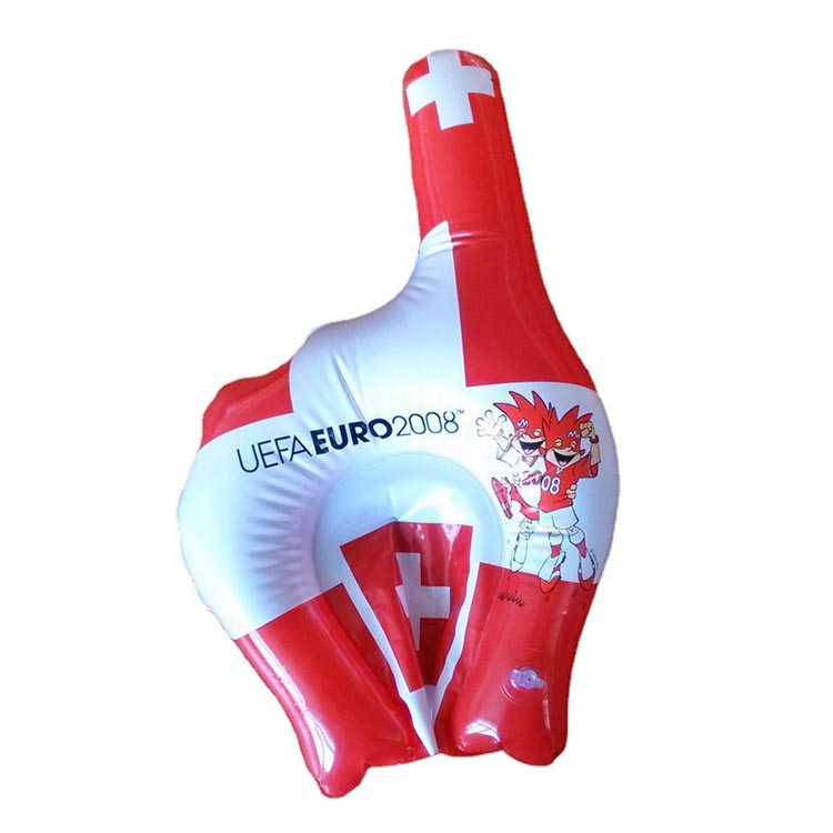 Inflatable promotional hand inflatable middle finger hand