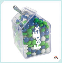 cube acrylic candy box,plastic candy box,plexiglass candy box