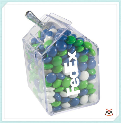cube acrylic candy box,plastic candy box,plexiglass candy box