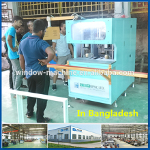 PVC window assembly Machine for corner cleaning