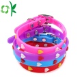 Heart-shape Silicone Dog Training Collar 3D Pet Necklace