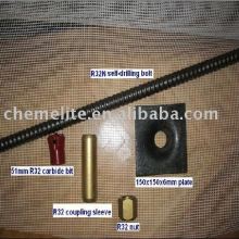 R38 Self-drilling rock bolts