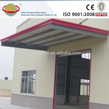 Durable hot dip galvanizing Q345 column Z purlin steel office