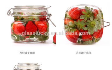 high quality clear gallon galss jars wholesale wirh lid