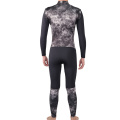 Seaskin 5/3mm Neopren ön fermuarlı fullsuit wetsuit erkekler