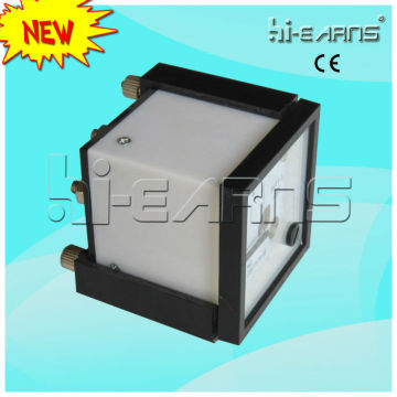 diesel generator electric current meter panel