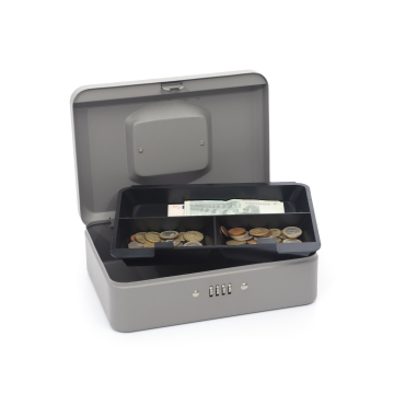 Free Sample Metal Cash Boxes with Combination Lock