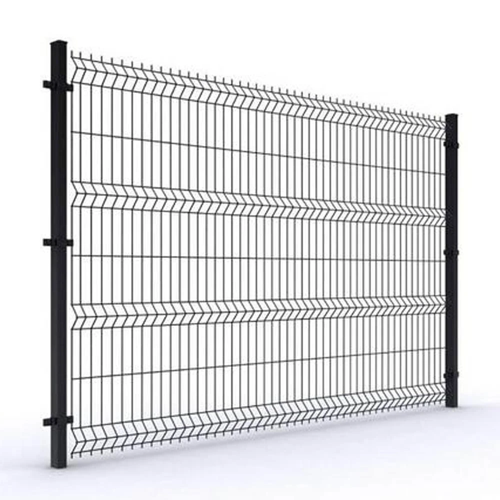 High Strength Bending Garden Fence Garden 3D Folded Wire Mesh Fence