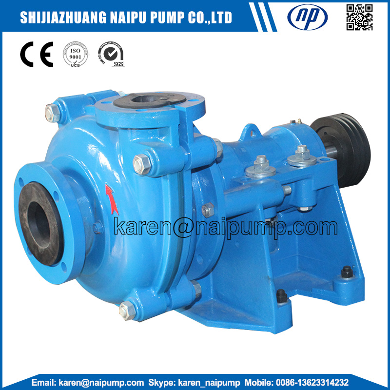 3/2C-AH Chemical Medium Processing Rubber Lined Slurry Pumps