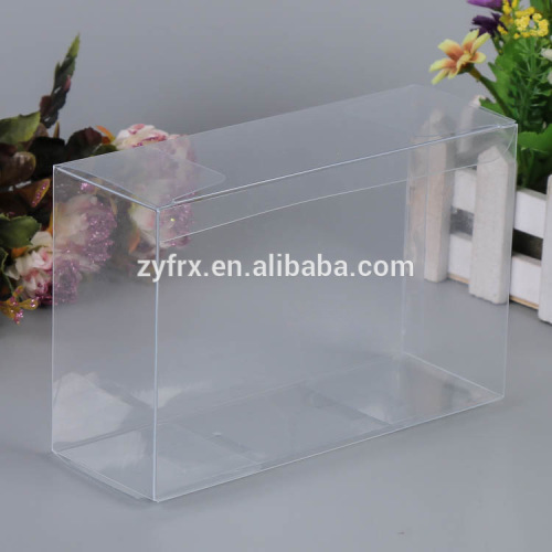 Custom design logo printing clear plastic boxes packaging