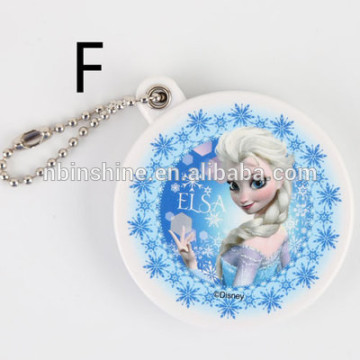 Plastic compact mirror with keychain , keychain mirror