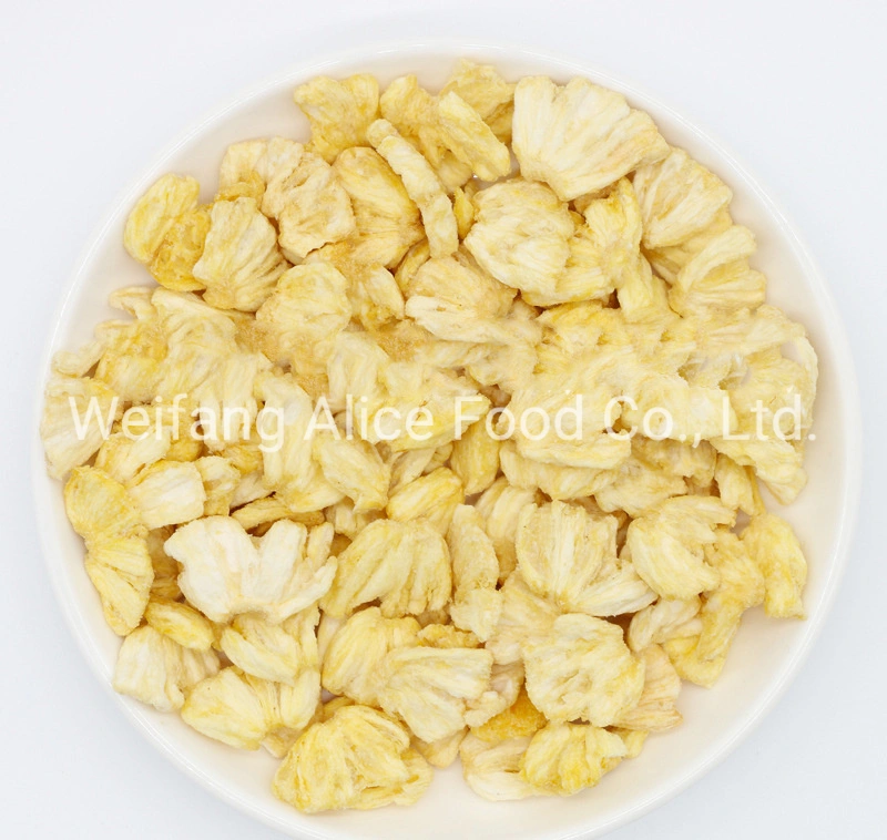 China Wholesale Crispy Fried Pineapple Chips Dried Fried Pineapple Snacks VF Pineapple