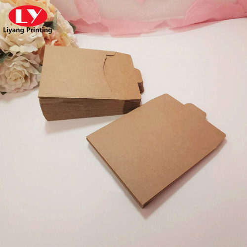 Envelope de papel kraft personalizado para embalagem de moeda / semente / botão