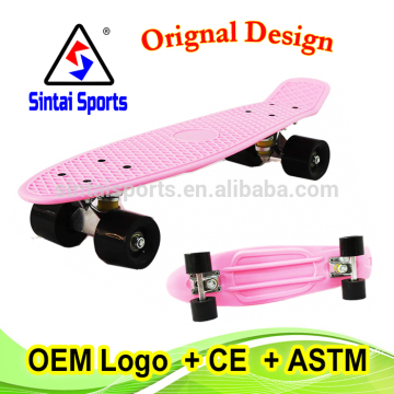 22 inch OEM color combination wholesale fish board fish skateboard