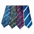 Cravate en soie avec soie et polyester qualité, sérigraphie et couleur tissage façon dans toutes les conceptions