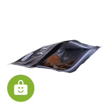 ホットセールスタンドアッププラスチックカスタム不透明な子供抵抗性ロッキングバッグ