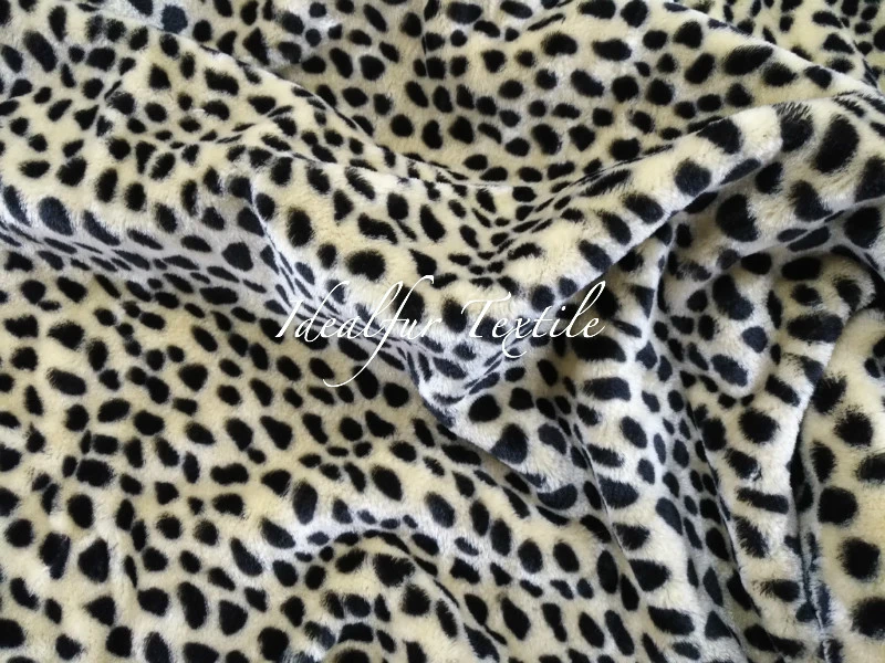 Leopard Polyester Fur