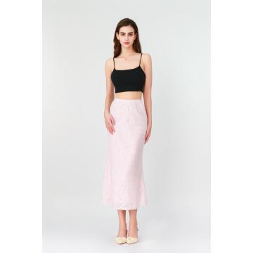 Ladies Sparkling Knee-length Skirt