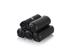 Black Plastic Trash Bag