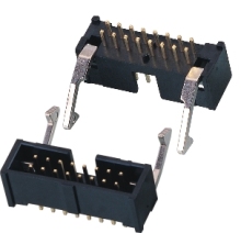 pitch 2.54mm 2.0mm 1.27mm 1.0mm Male Shrouded PCB Header Connector