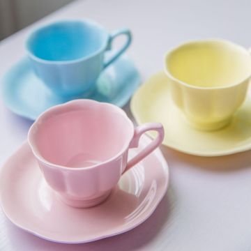 Porcelain Bulk Tea Cup And Saucer Sets