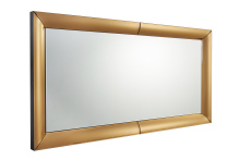 Rectangular color curved mirror floor mirror
