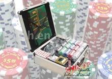 600pcs chips set with card shuffle US-C006