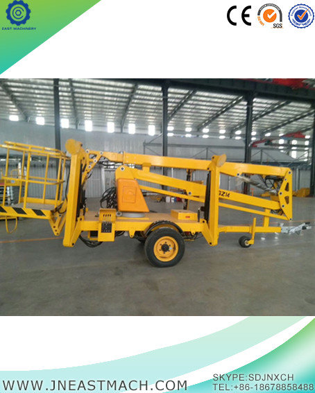 Table élévatrice à flèche articulée autopropulsée Self Propelled Articulating Boom Lift Table