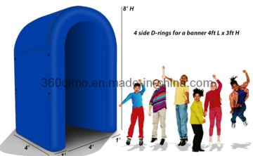 Inflatable Mini Tunnel, Fincastle Baptist Church (BMTT134)