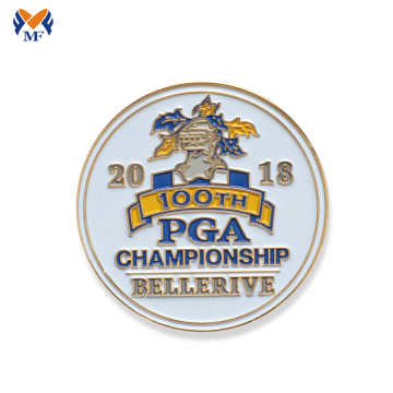 Metal Coin Colored Painting Enamel Coins