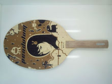 Pure Wood H2 Beach Bat/ Beach Racket 5 ply wood