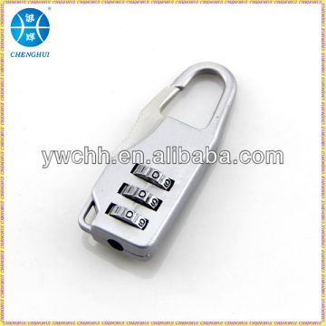 Travel time luggage lock