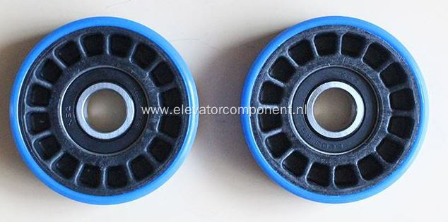 Xizi OTIS Escalator Step Roller 76.2*21.6*6203/6204