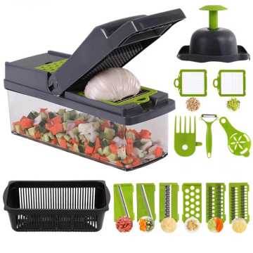 High-Quality Multi-Function Vegetable Slicer and Dicer for Salads and More