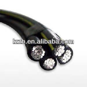 Overhead Duplex/Triplex/Quadrupelx Service drop ABC Cable