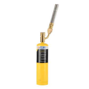 Double Flame Propane MAPP Torch: Full Metal Manual Ignition Brazing Welding Torch