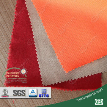 OEM EN11611 EN11612 FR clothing permanent aramid flame resistant fabric