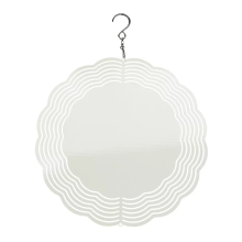 USA Warehouse - 10 Inch Double-Sided Sublimation Aluminum Metal Wind Spinners