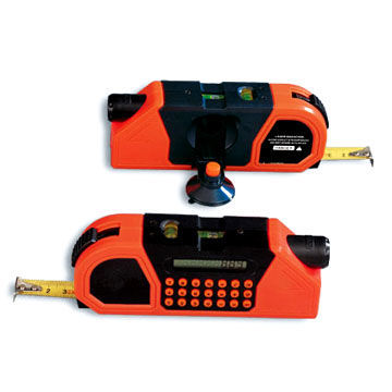 Tape Measure with Laser Level and Eight-digit CalculatorNew